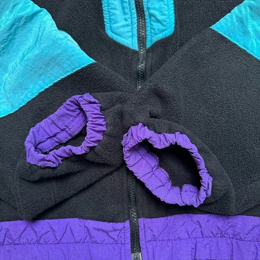 The North Face Vintage 90’s Men’s XL Black extreme-Z Fleece Jacket Coat